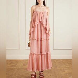 Zimmermann Luna Frilled Slip Dress